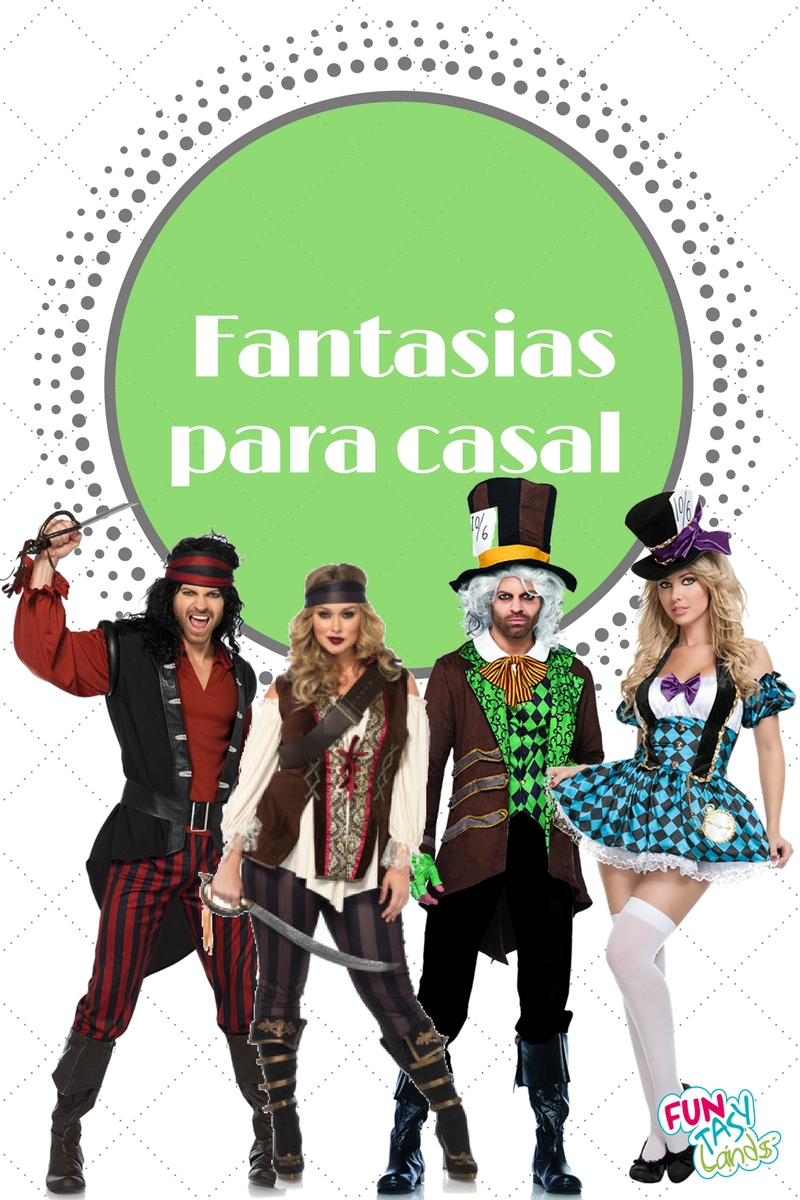 fantasia de casal em 2023  Fantasia casal, Ideias de fantasia para casal,  Fantasias femininas